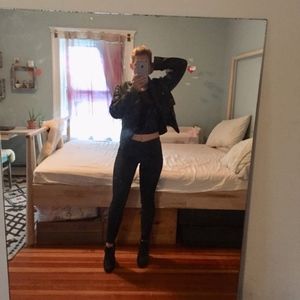 AYR oil slick skinny jean